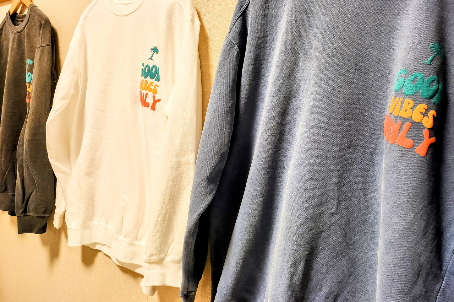 [Lilium]Good Vibes Only / Crewneck Sweat